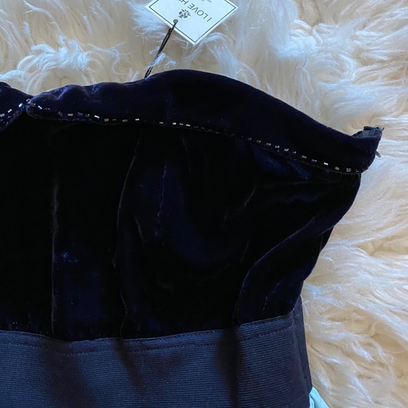 I LOVE H81 ditzy floral strapless dress - Picture 5 of 8